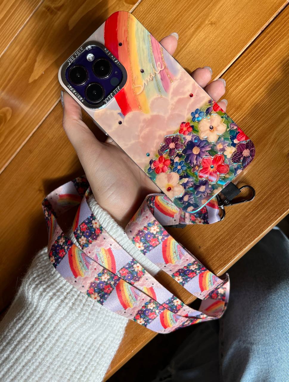 قاب رنگین کمان بهاری (همراه بند هدیه)