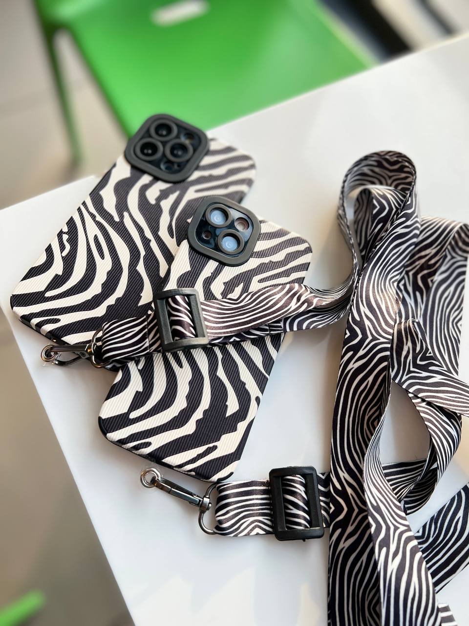 قاب Zebra گورخر کبریتی همراه با بند هدیه