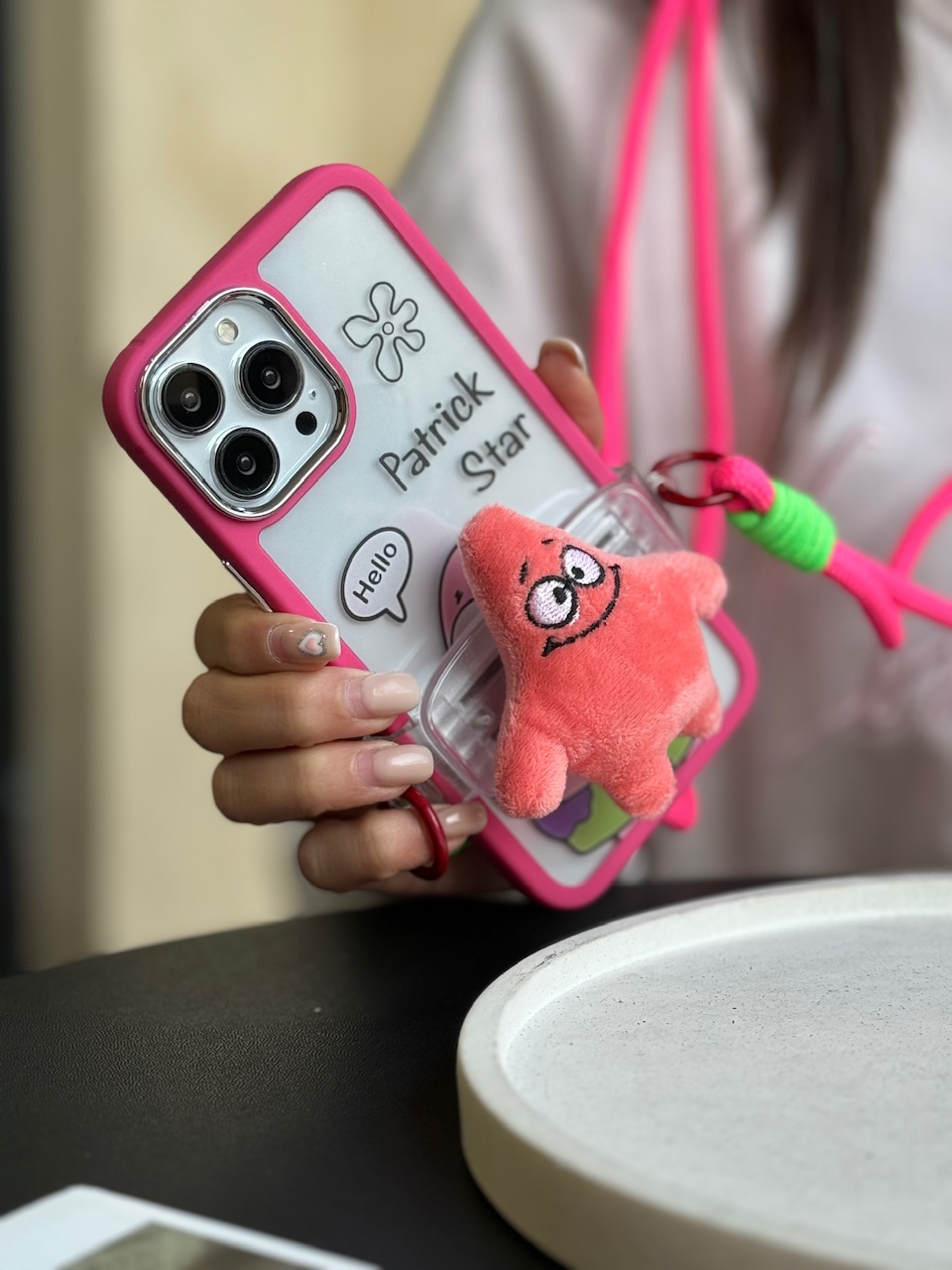 قاب پاتریک عروسکی با بند بلند