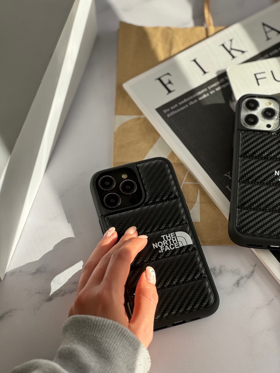 قاب کربن پافر