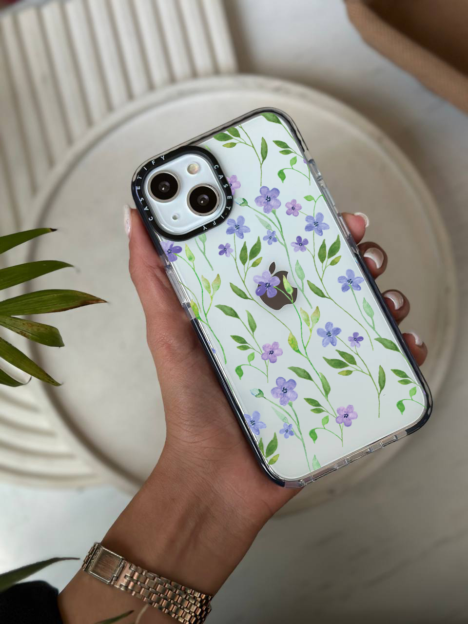 قاب موبایل سفارشی طرح باغ گل (کد 0142)