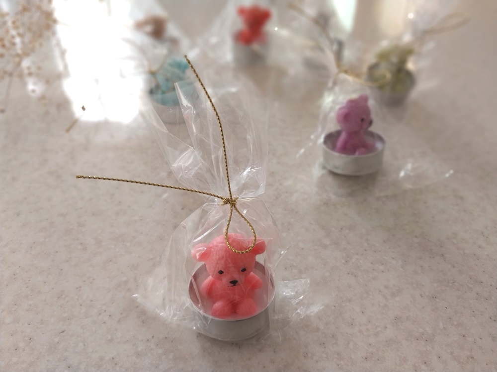 شمع وارمر طرح خرس تدی