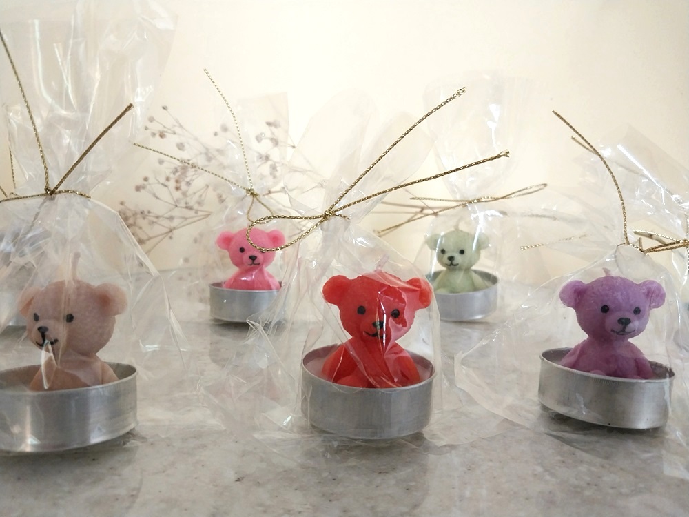 شمع وارمر طرح خرس تدی