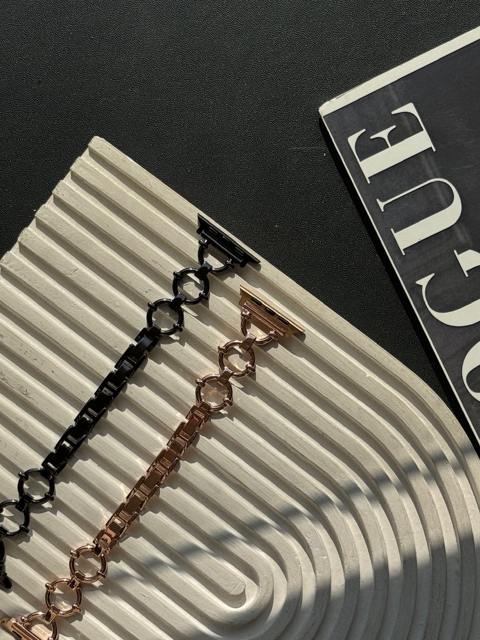 بند اپل واچ فلزی طرح رینگی Gucci design