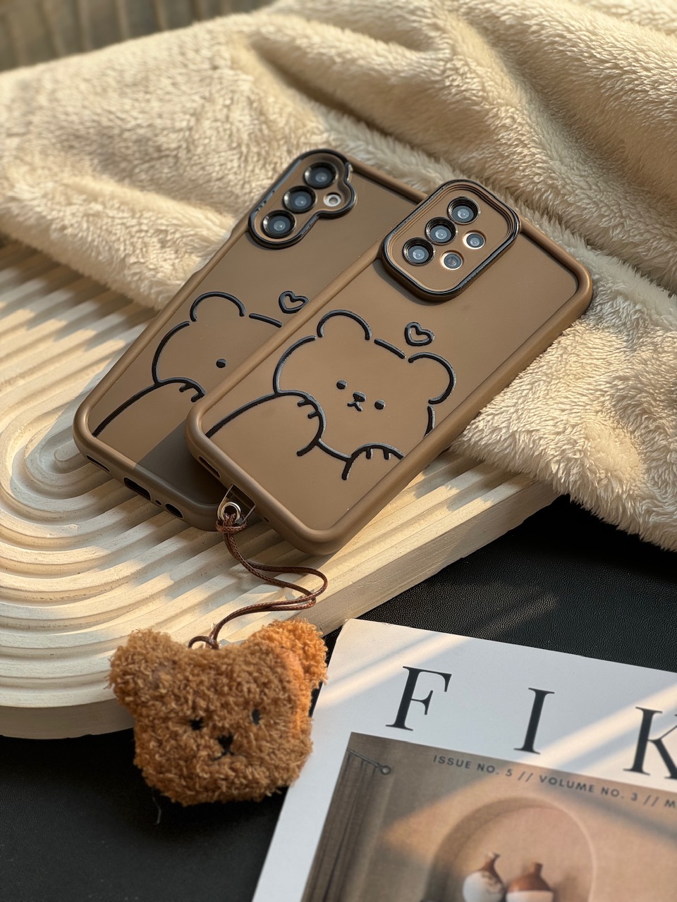 قاب تدی با آویز پشمی سامسونگ و شیائومی