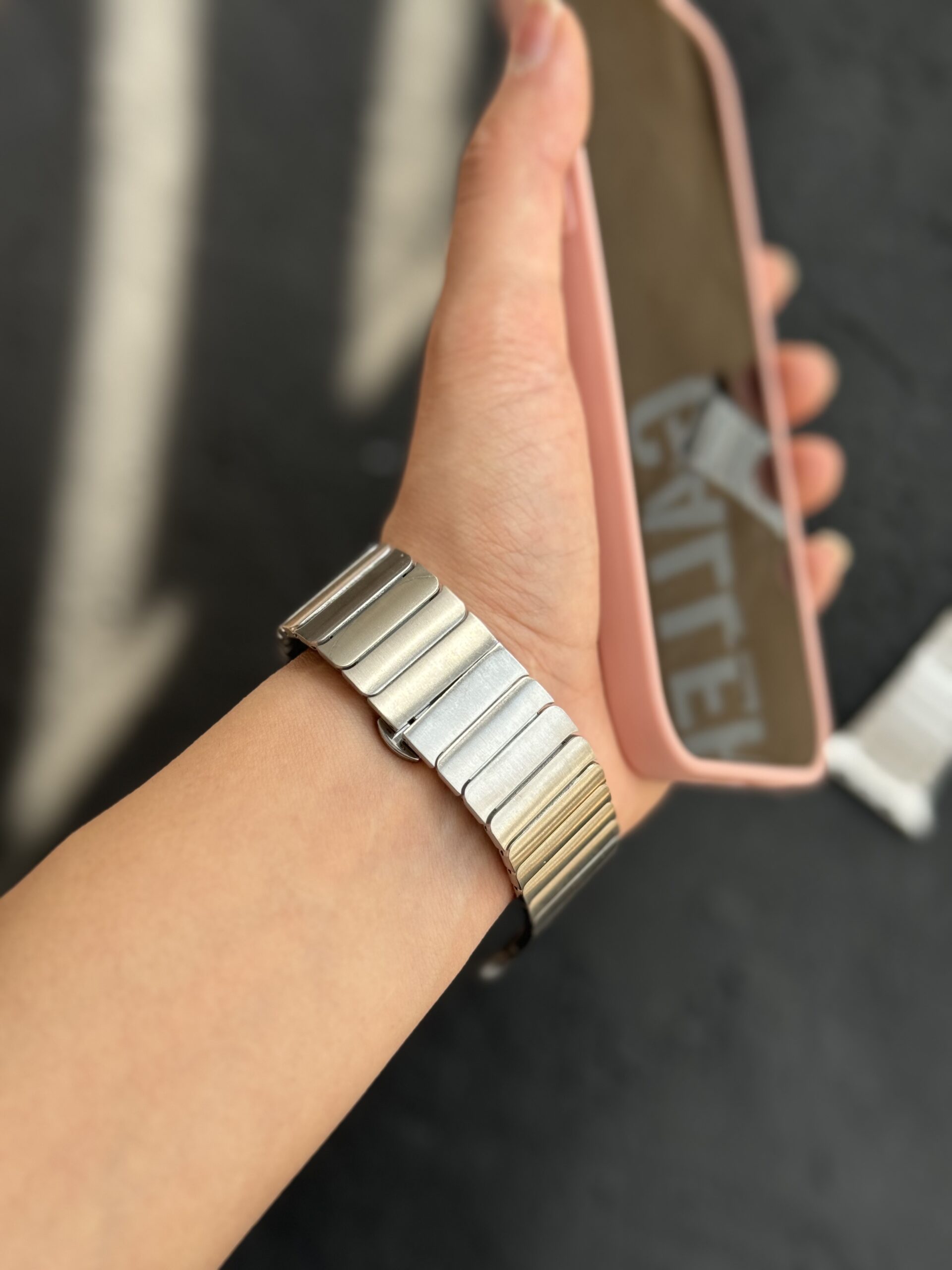 بند اپل واچ برسلیت فلزی