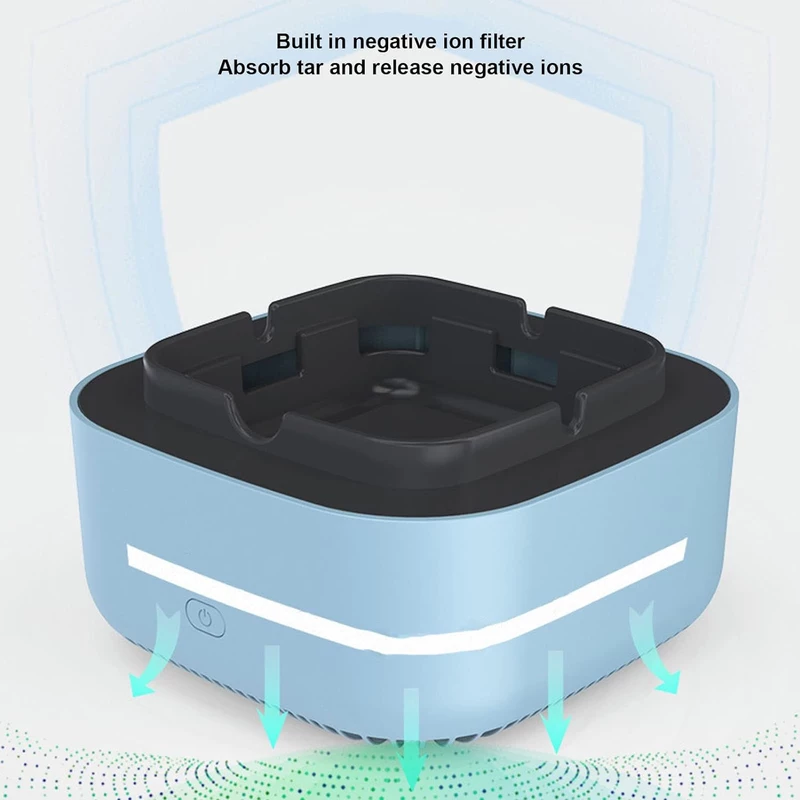 زیرسیگاری مکنده دود مربع