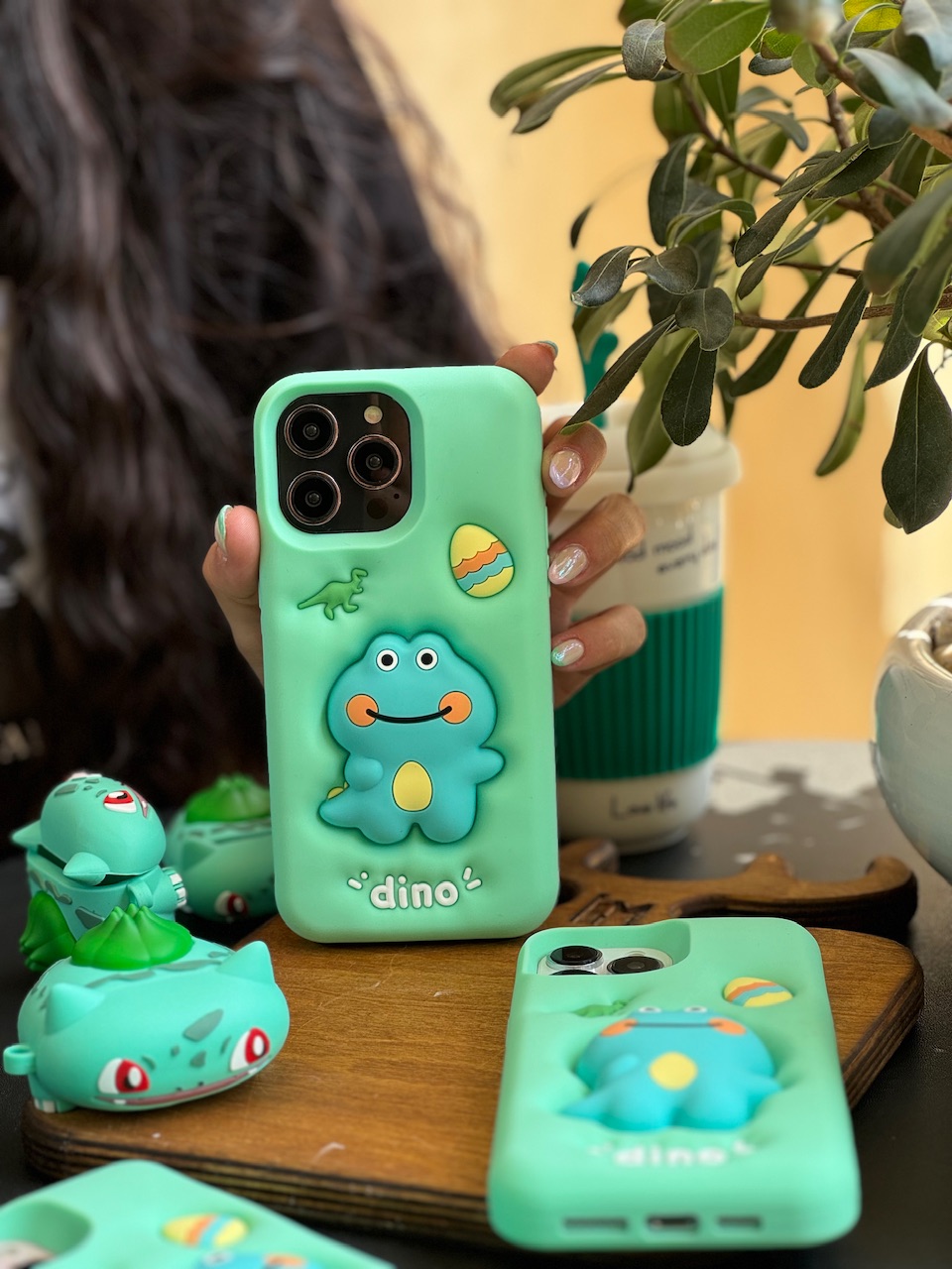 قاب Dino سیلیکونی برجسته