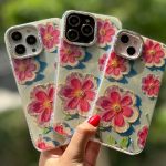 قاب گل نقاشی رنگ روغن