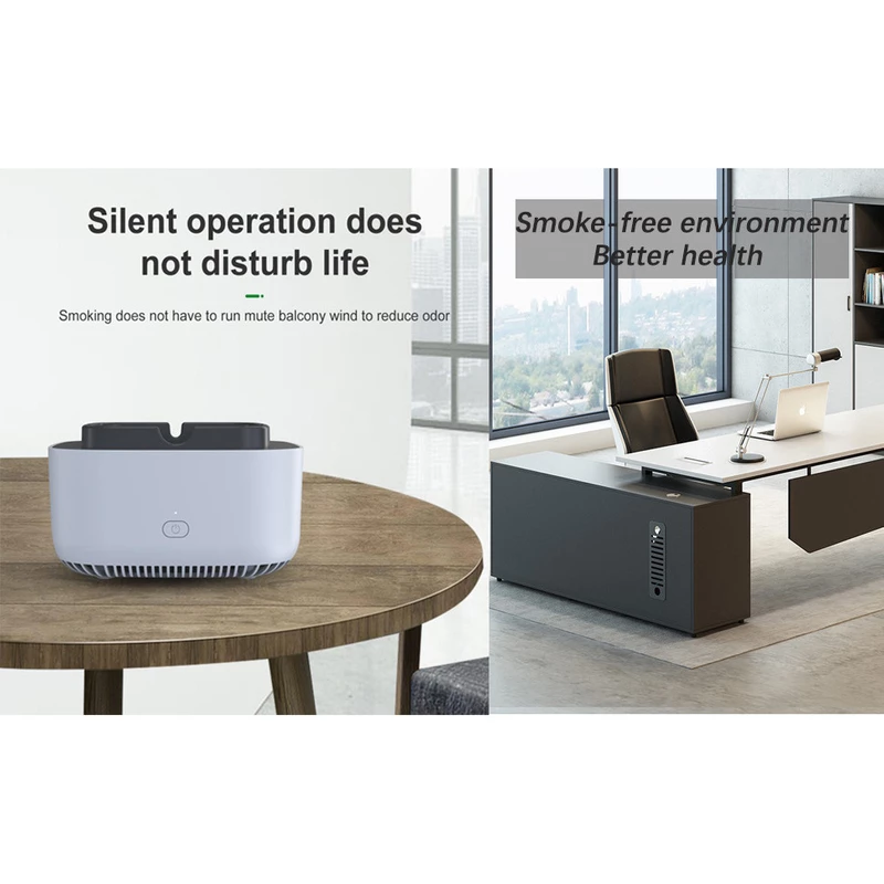 زیرسیگاری مکنده دود مربع