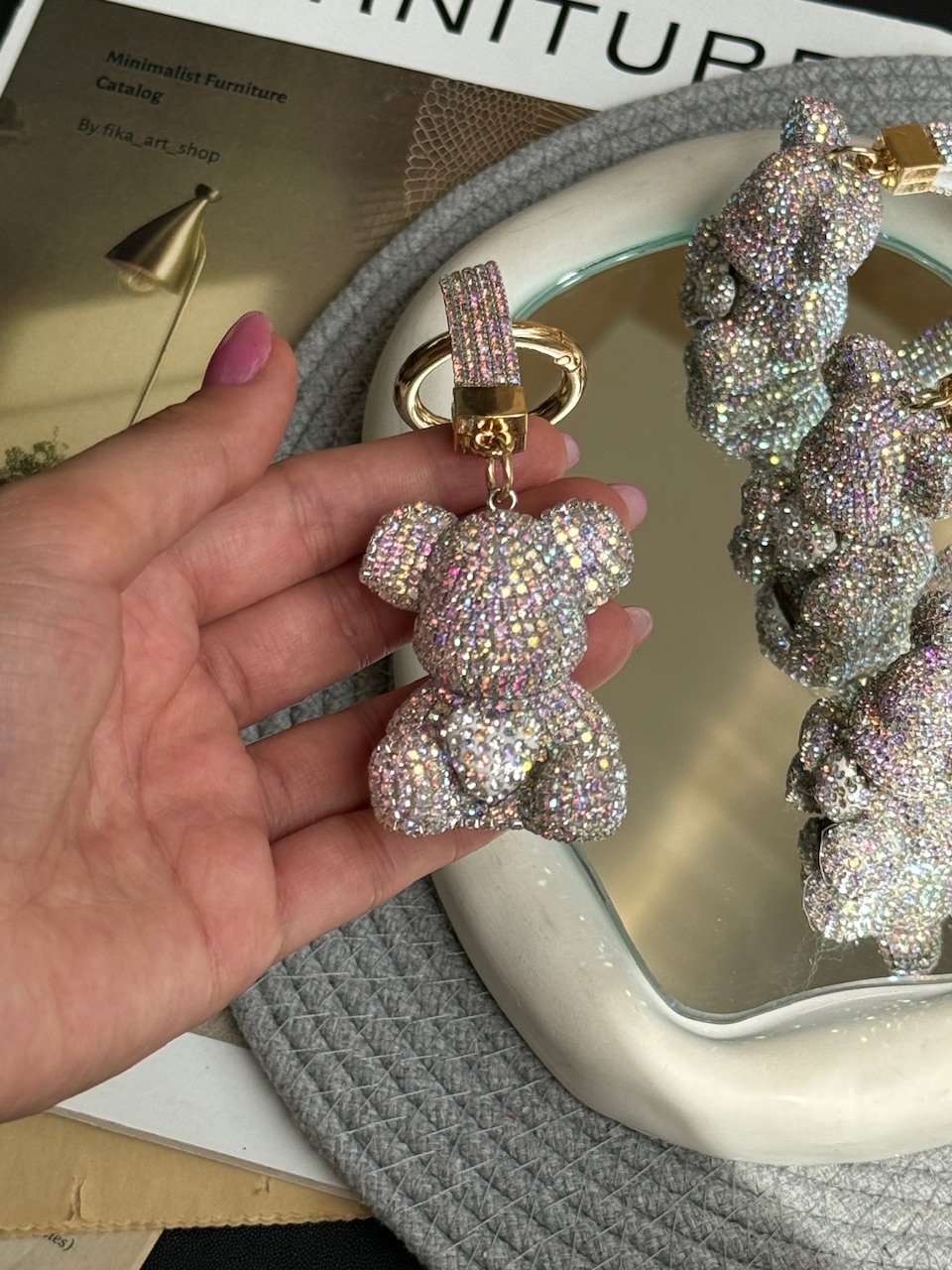 جاکلیدی خرس نگینی شاینی