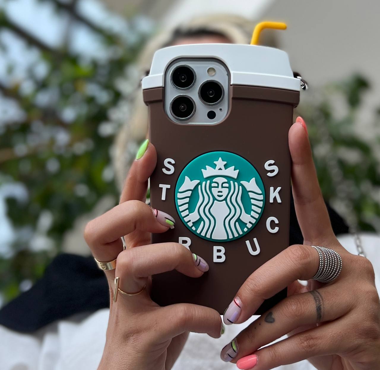 قاب استارباکس سیلیکونی