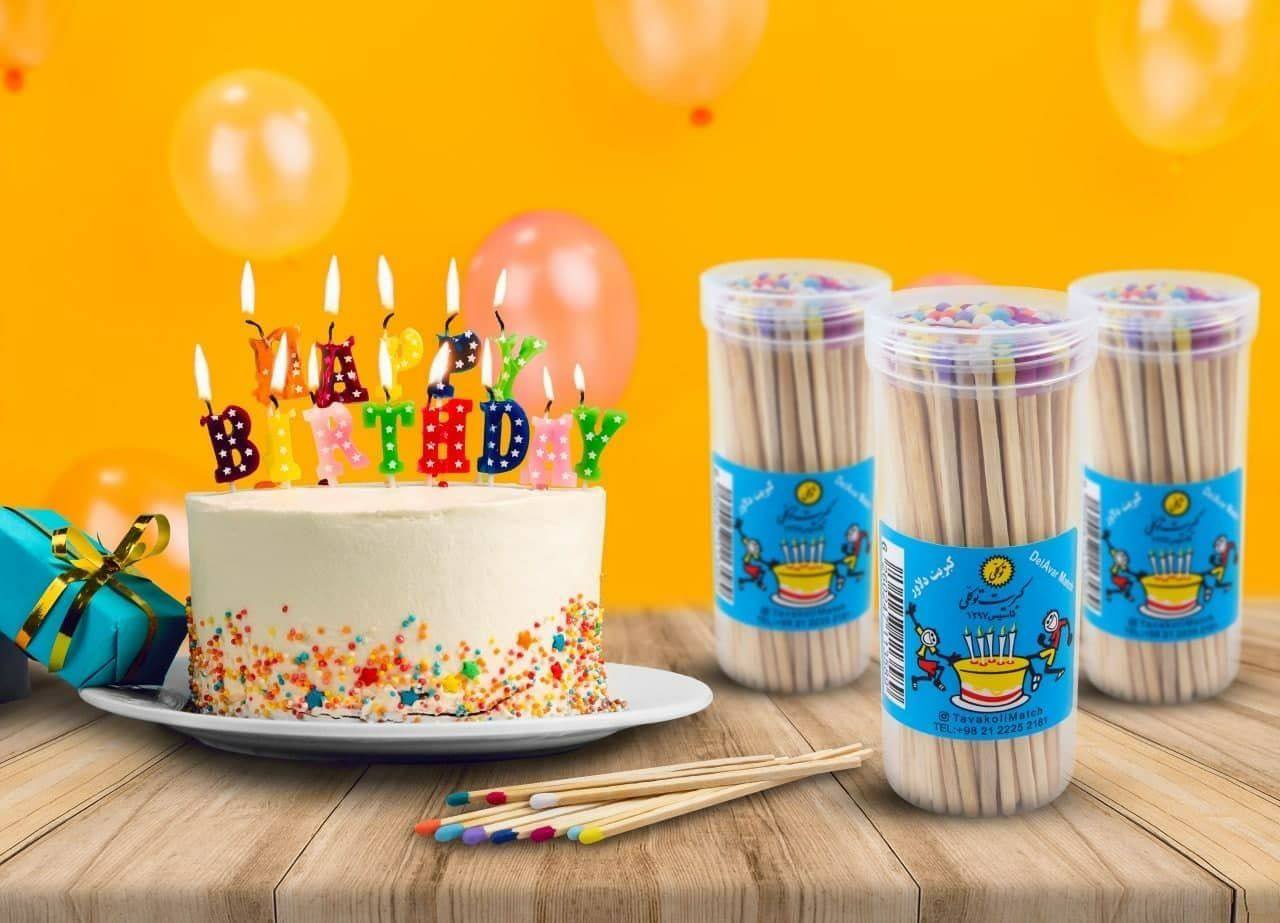 کبریت رنگی دلاور