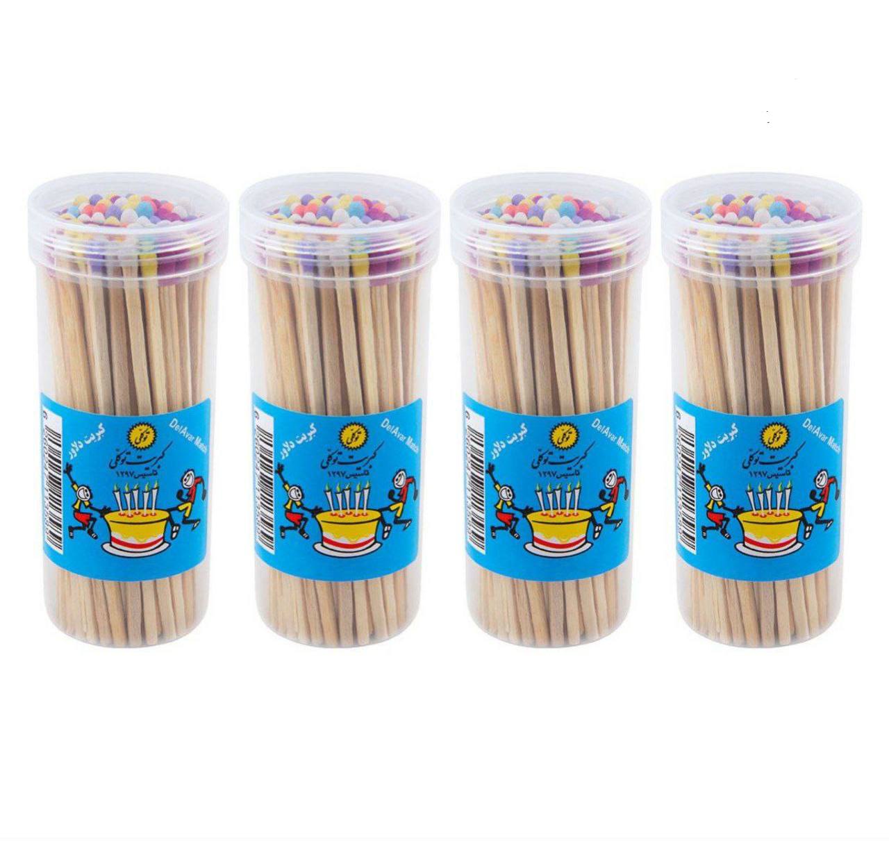 کبریت رنگی دلاور