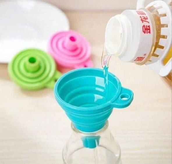 قیف تاشو سیلیکونی