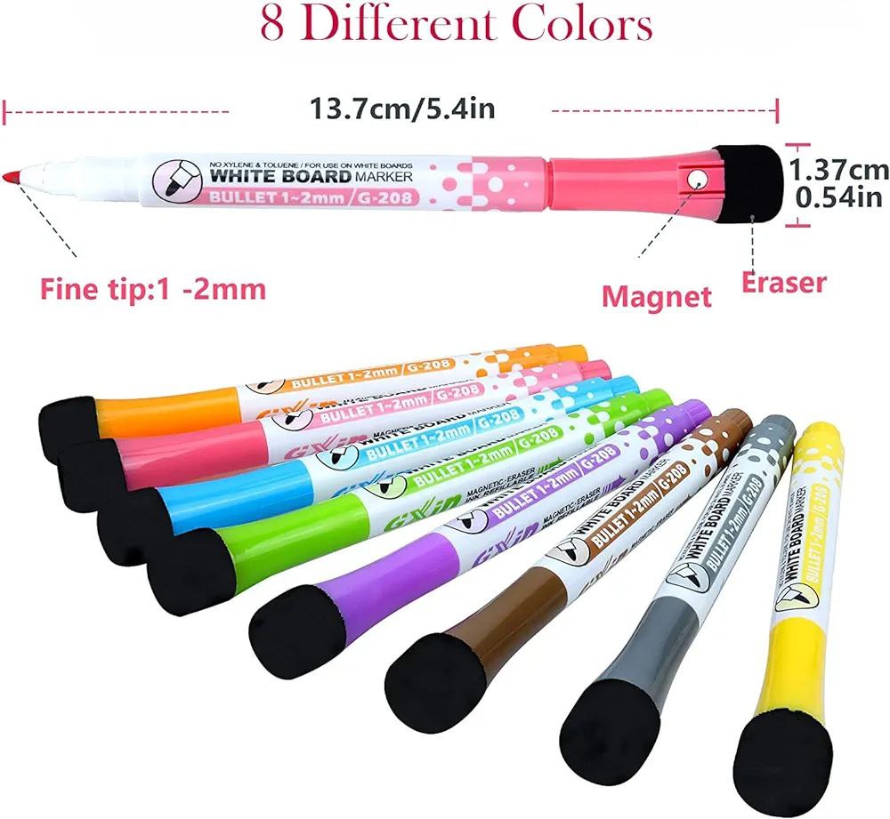 ماژیک جیکسین ست ۸ رنگ