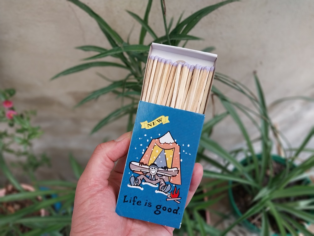 کبریت رنگی طرح زندگی