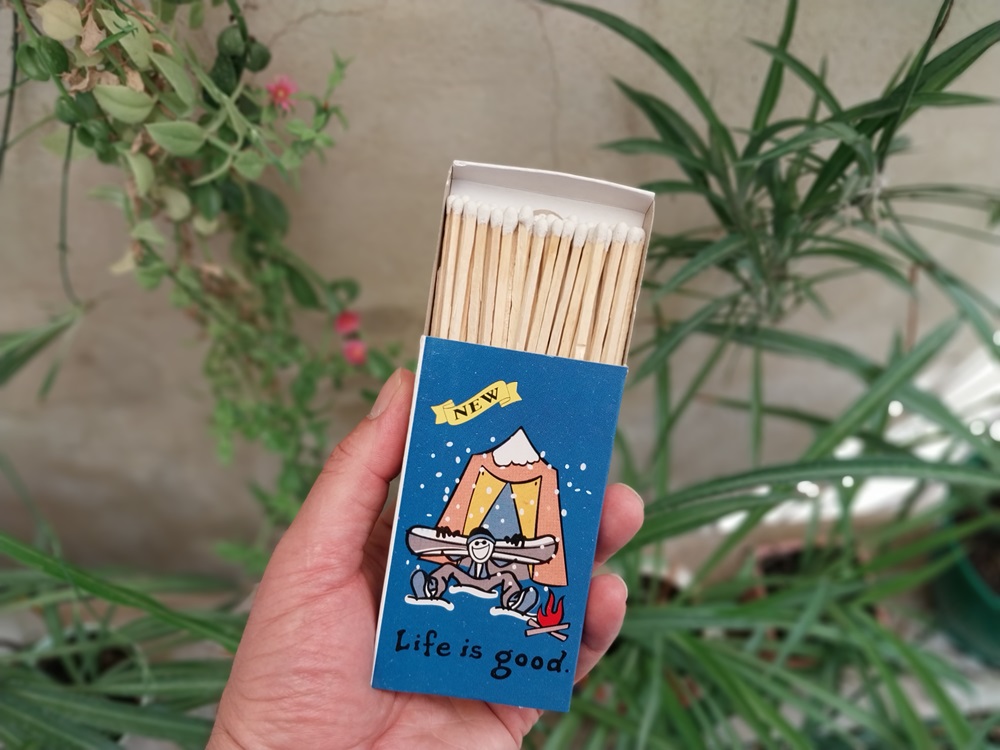 کبریت رنگی طرح زندگی