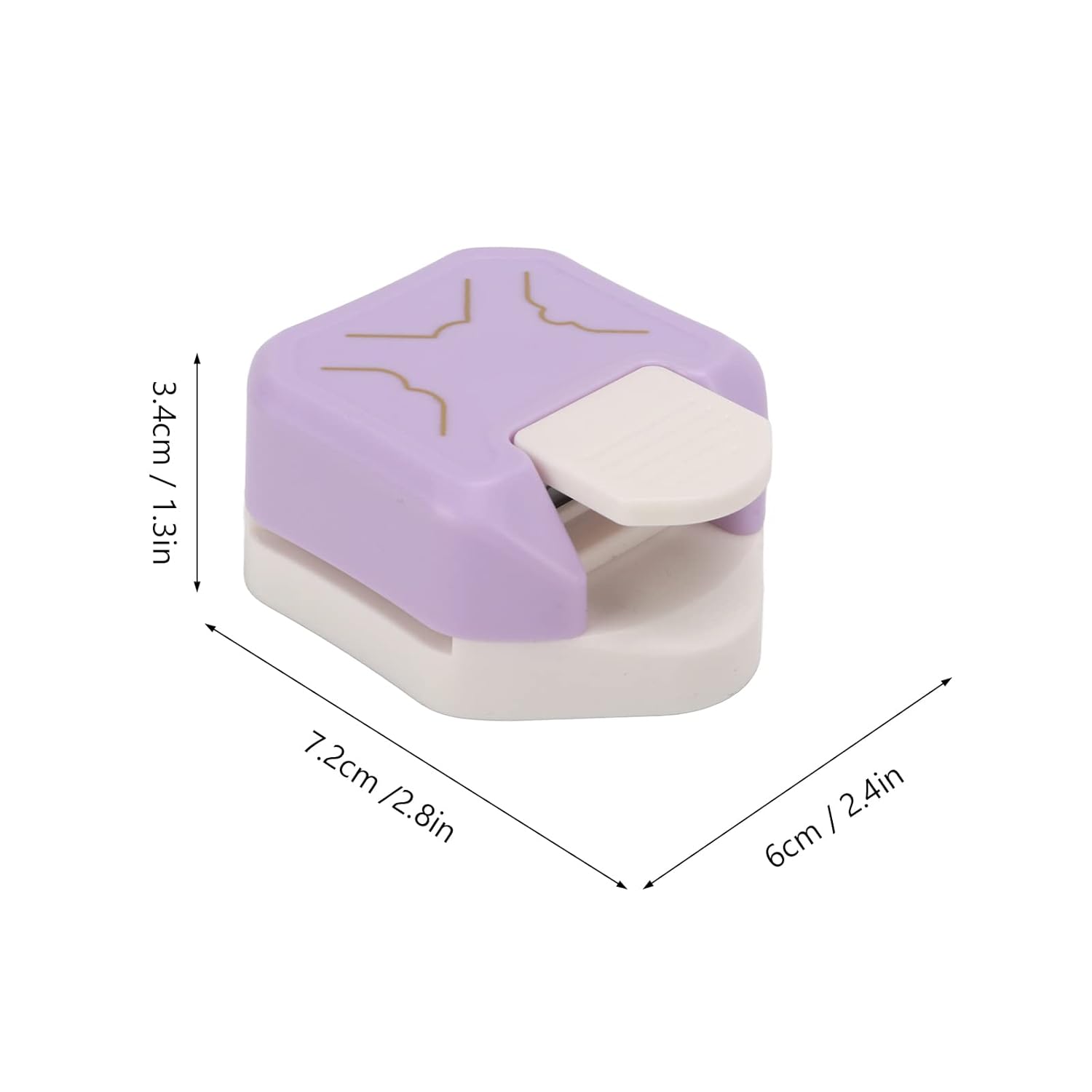 گوشه گرد کن طرحدار سه حالته