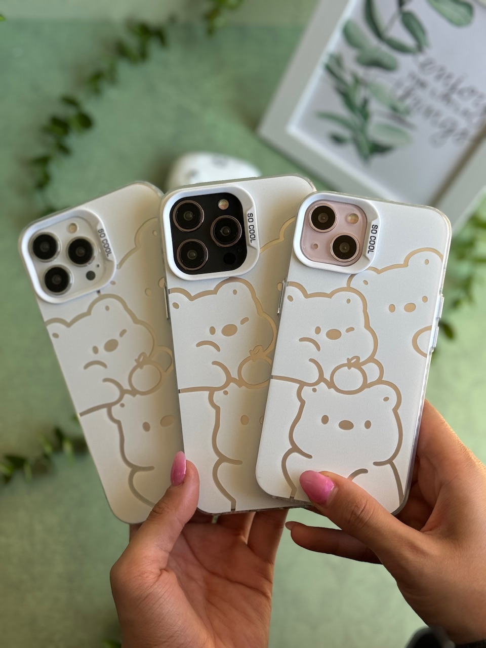 قاب خرس های سفید SoCool