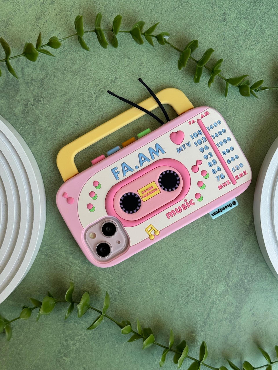 قاب آیفون رادیو سیلیکونی