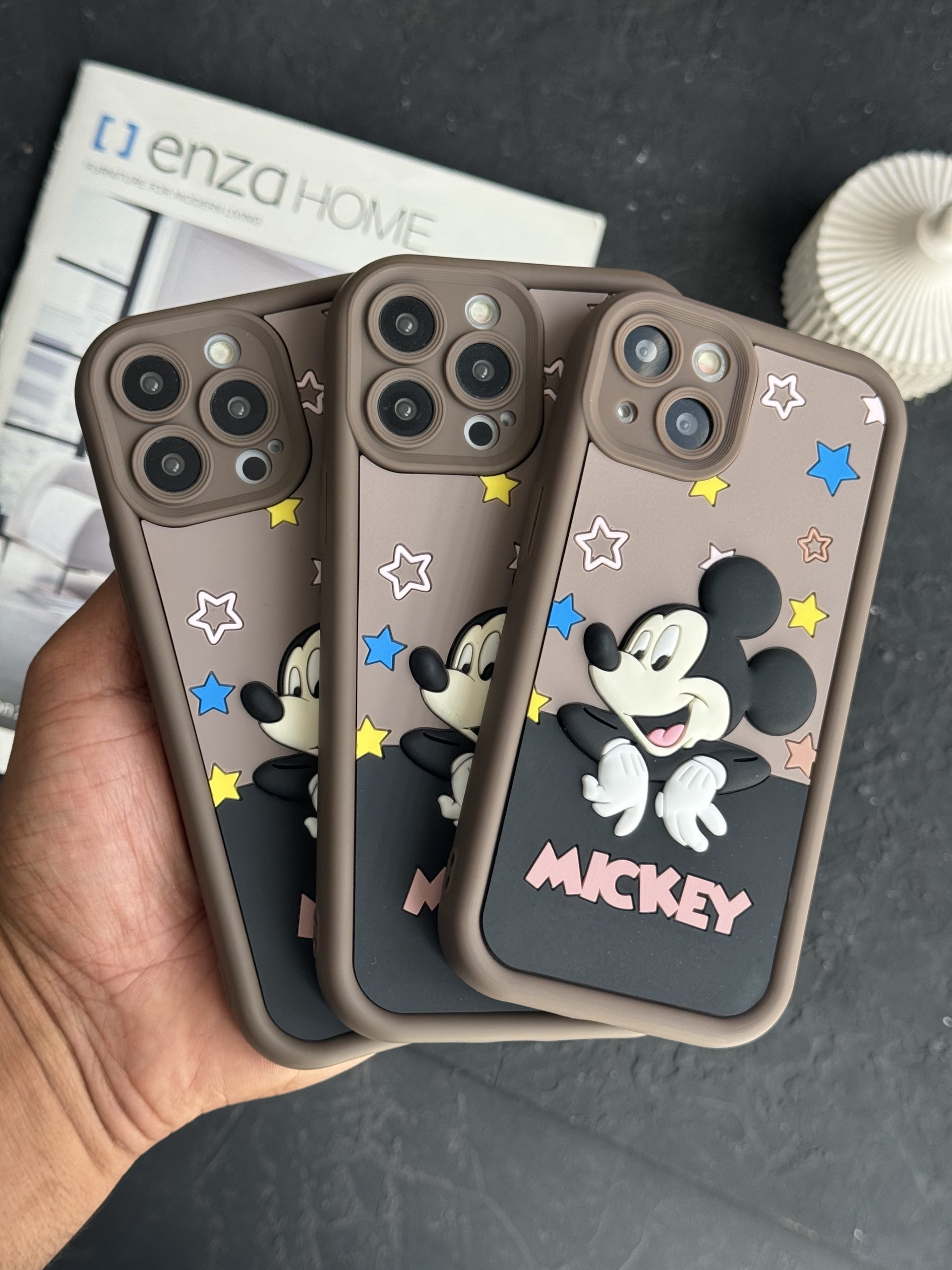 قاب میکی موس برجسته سولید