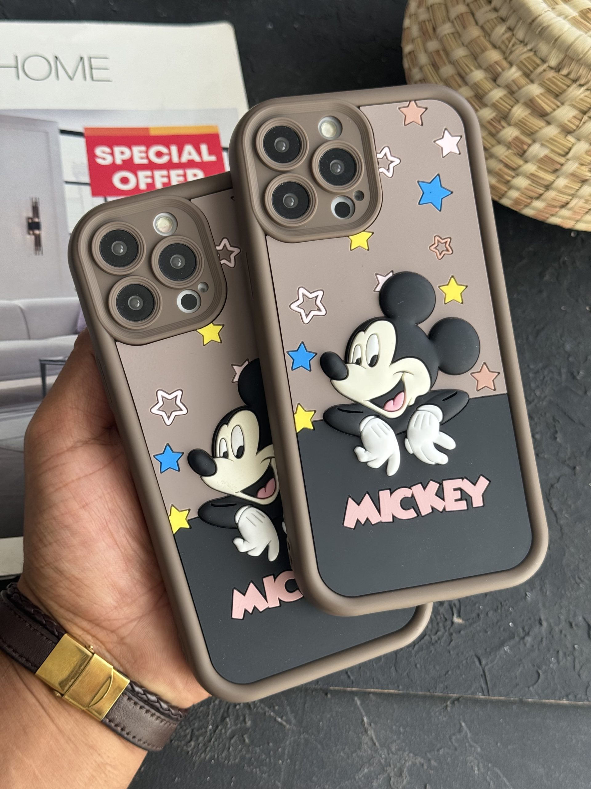 قاب میکی موس برجسته سولید