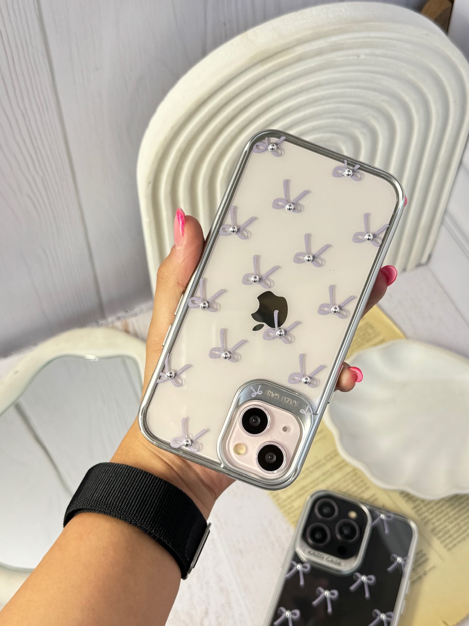 قاب پاپیون بنفش KAZD CASE