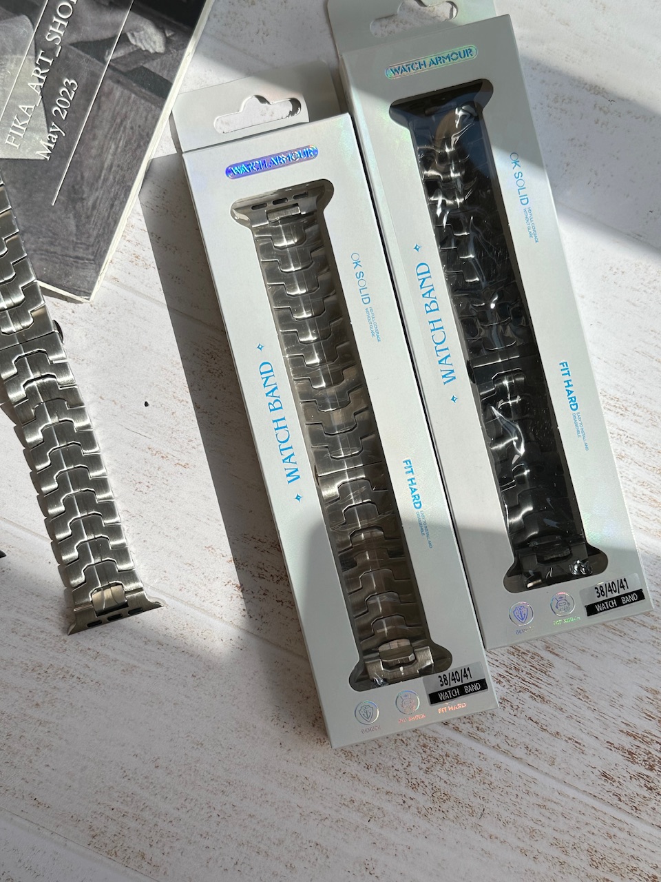 بند اپل واچ فلزی iron strap