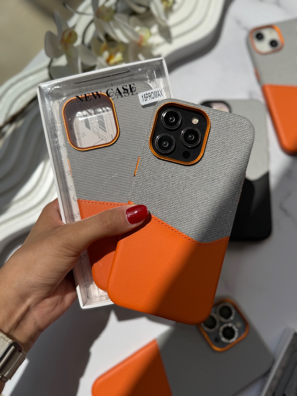 قاب Deluxe برند KD اورجینال همراه با مگ سیف