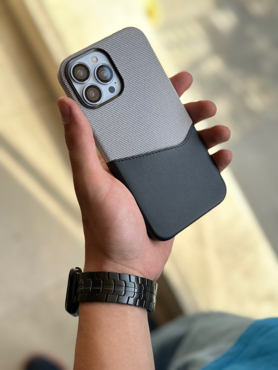 بند اپل واچ فلزی iron strap