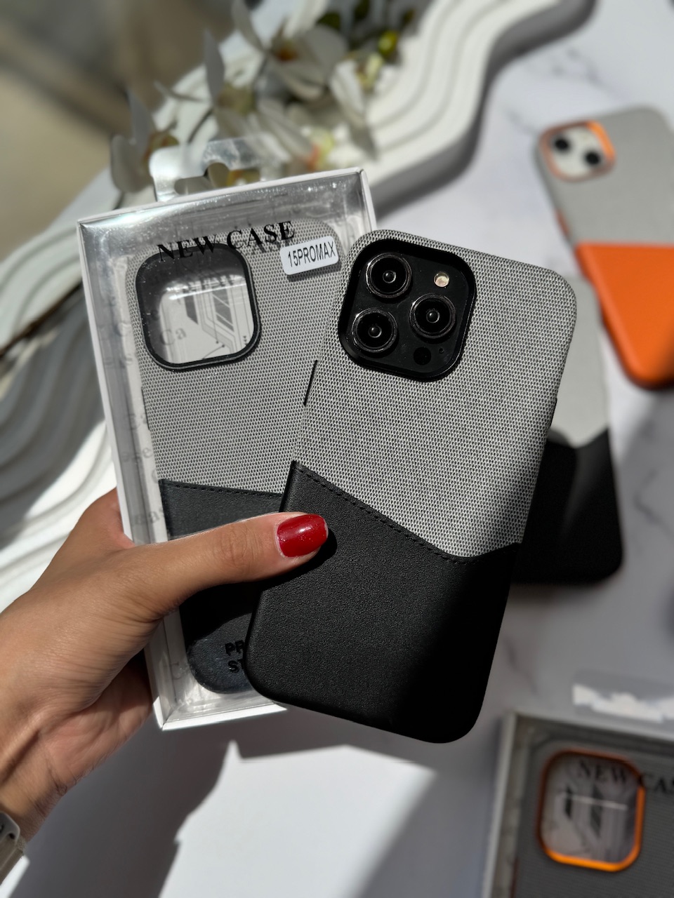 قاب Deluxe برند KD اورجینال همراه با مگ سیف