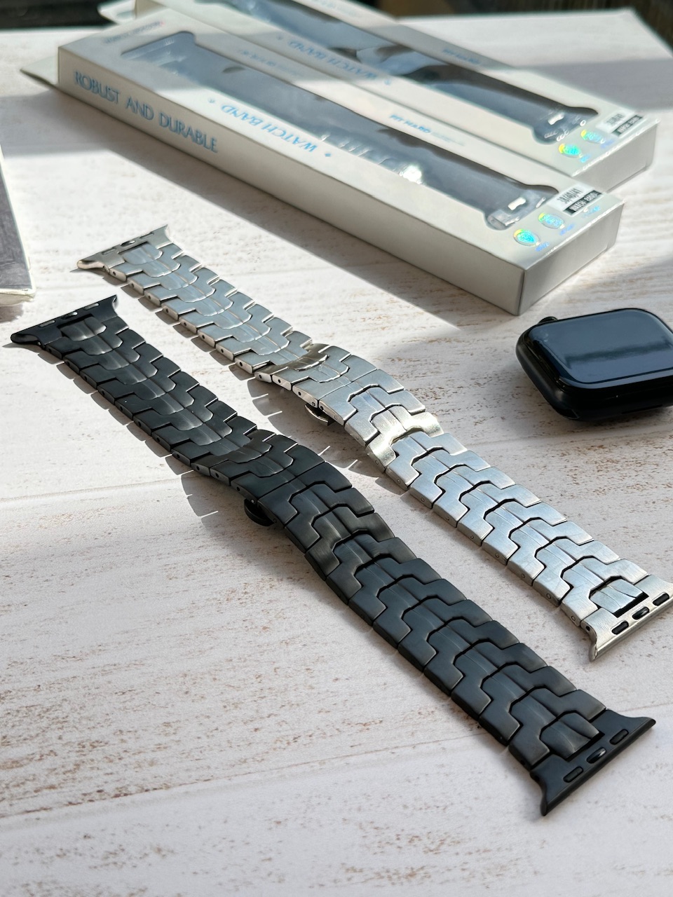 بند اپل واچ فلزی iron strap