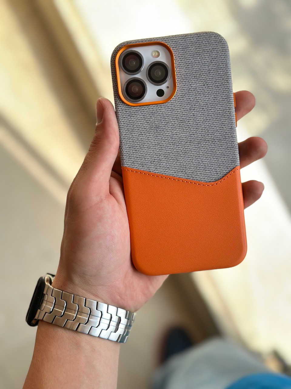 بند اپل واچ فلزی iron strap