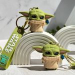جاکلیدی سیلیکونی Baby Yoda