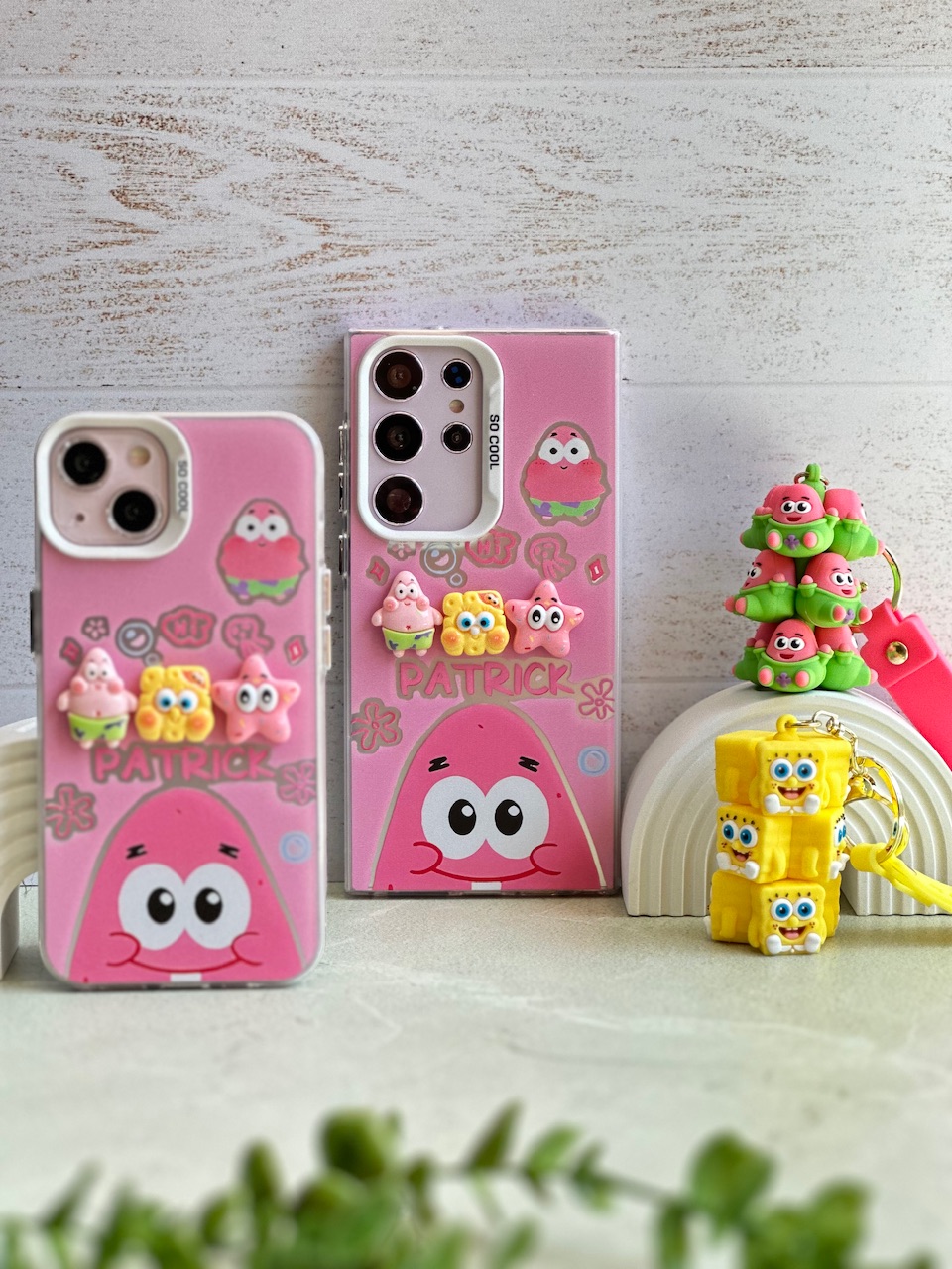 جاکلیدی سیلیکونی خانواده پاتریک و باب اسفنجی