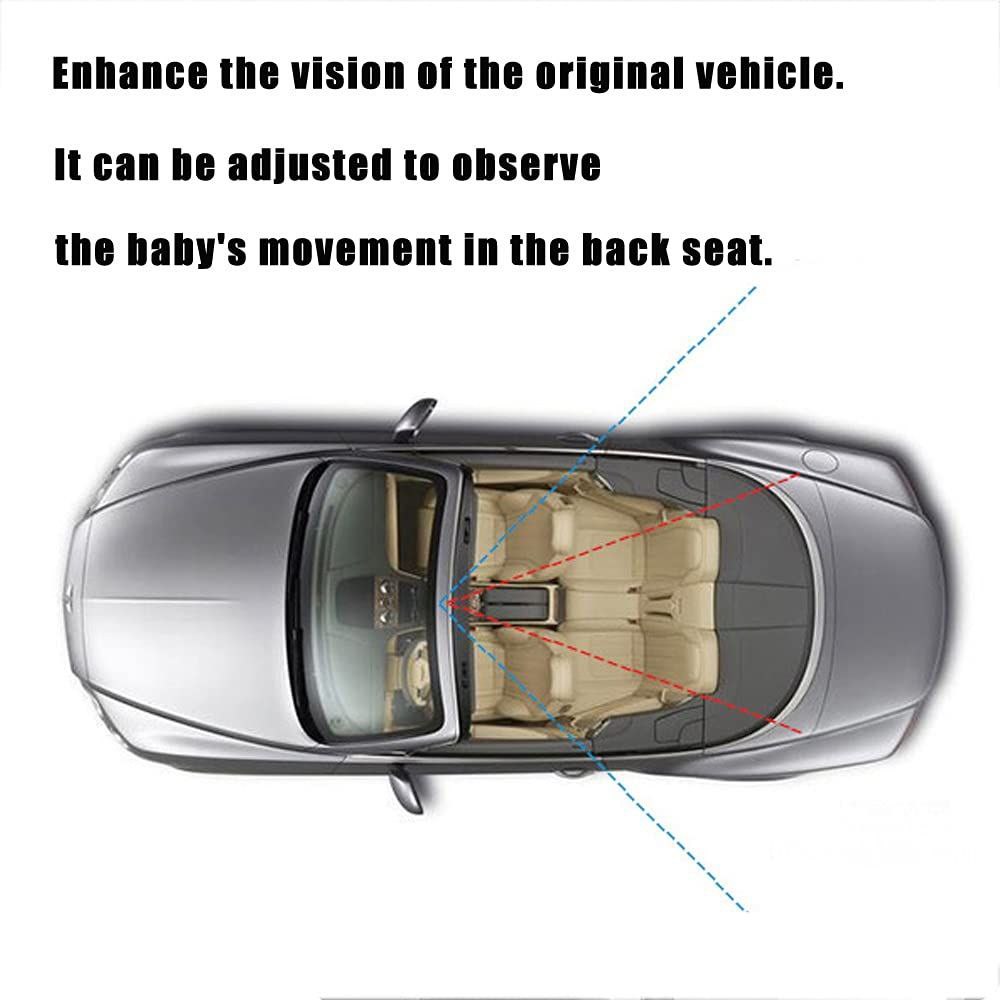 آینه کنترل کودک یا نقطه کور خودرو