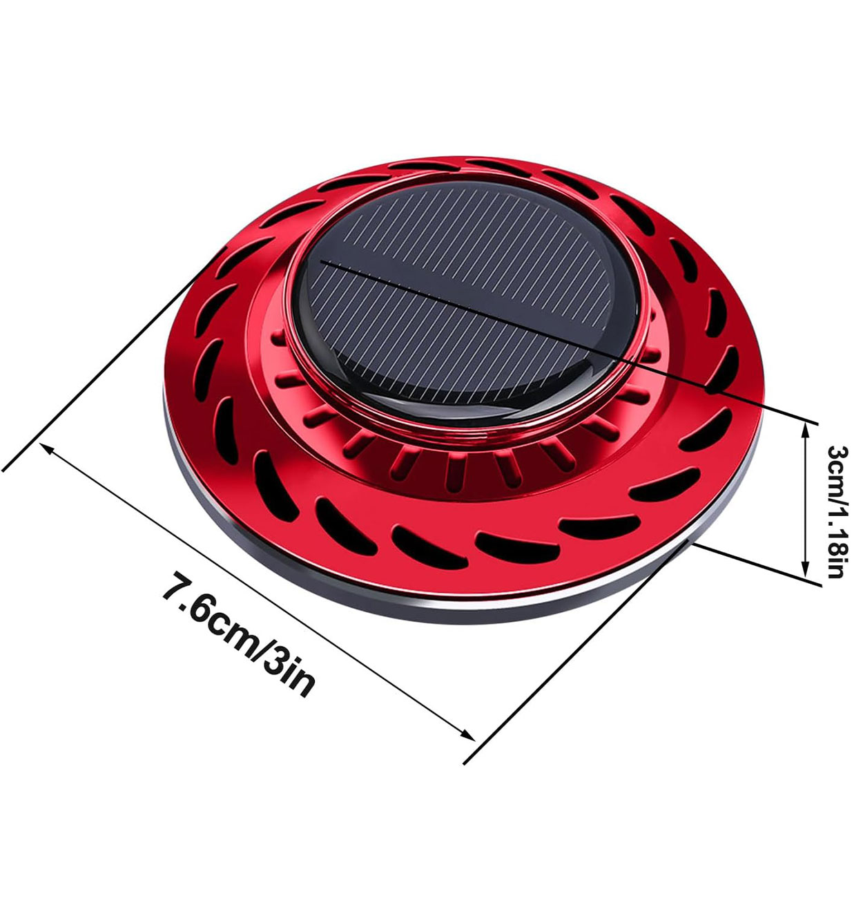 خوشبوکننده خورشیدی ماشین