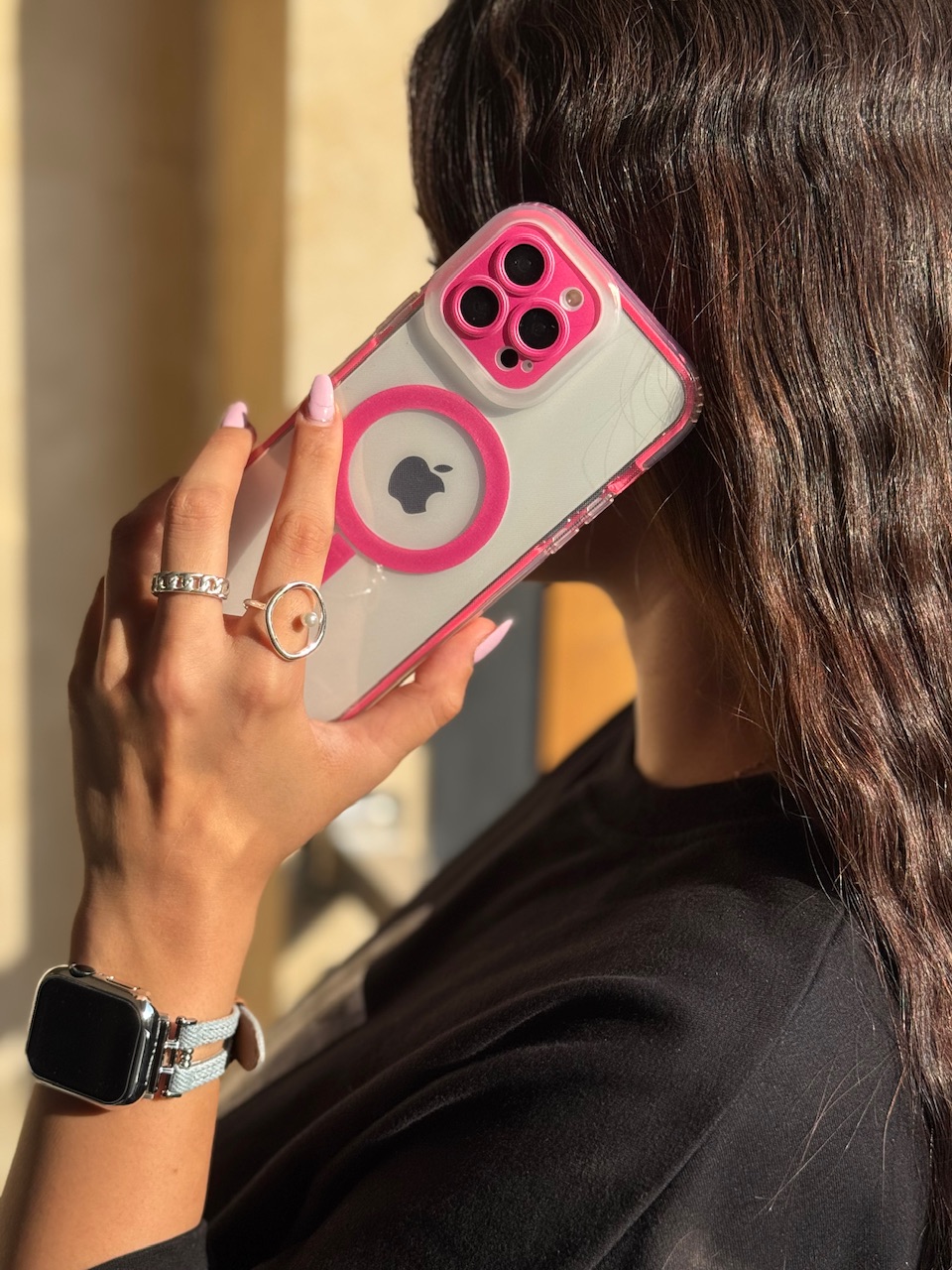 قاب مگ سیف دار رنگی