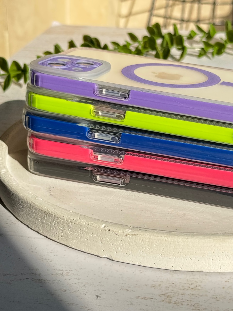 قاب مگ سیف دار رنگی