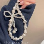 بند و آویز گره پاپیون مروارید