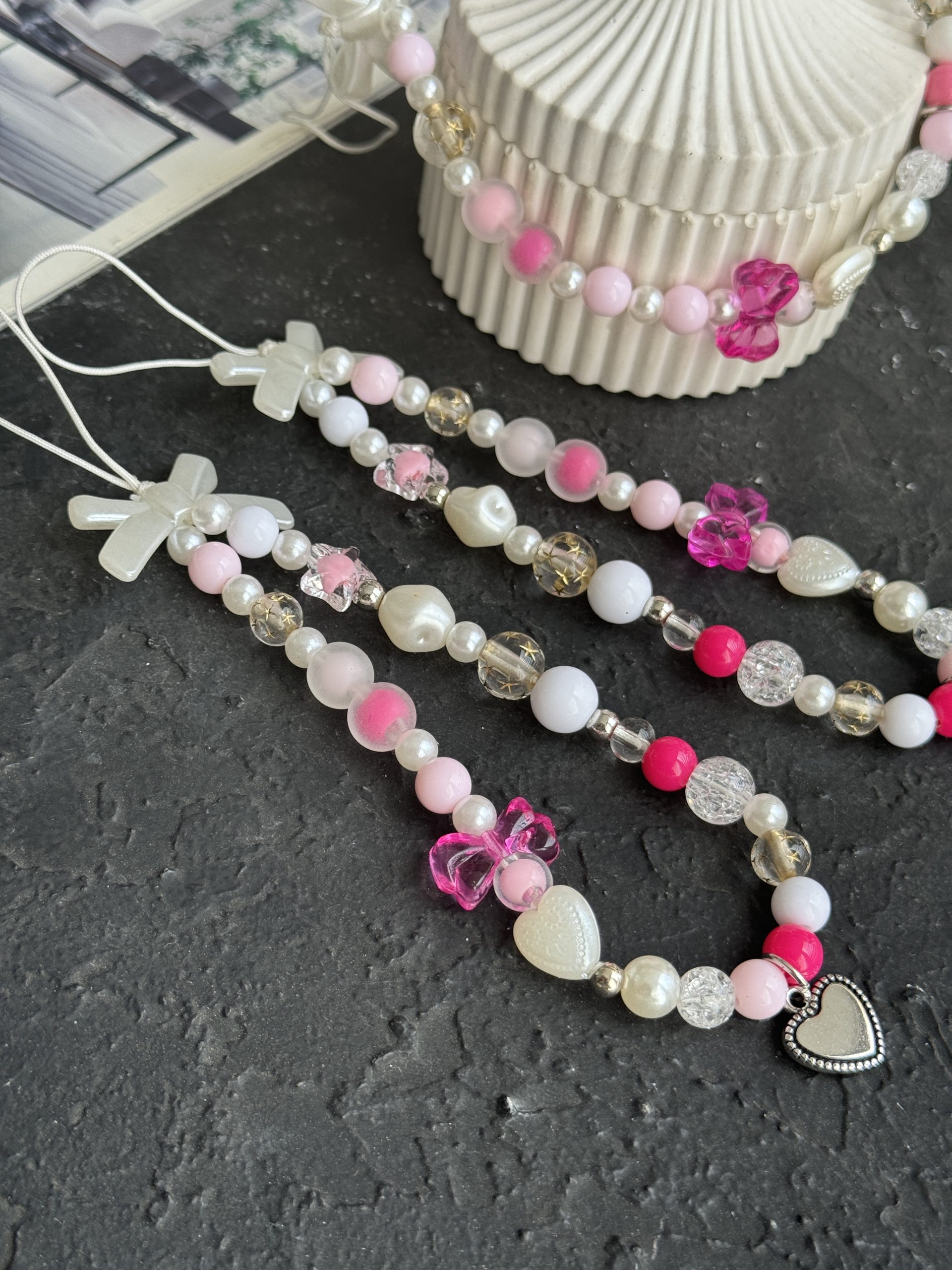 بند و آویز قلب سربی