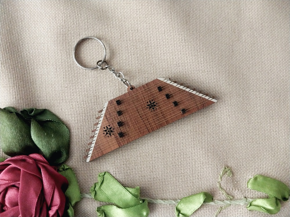 جا کلیدی آویز چوبی طرح سنتور