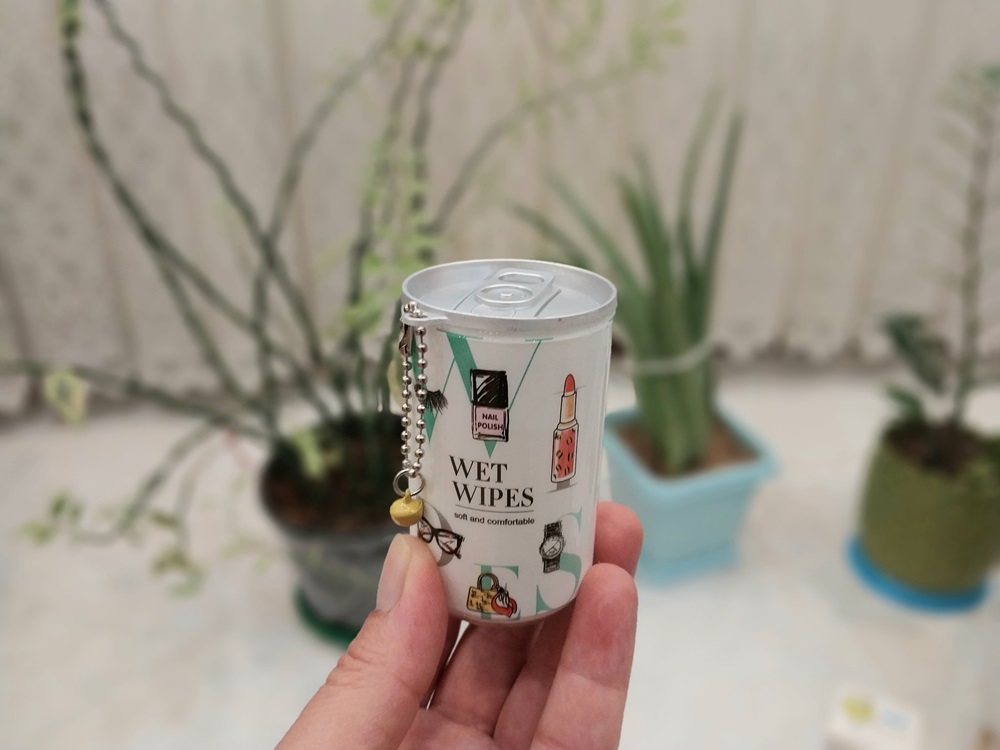 دستمال مرطوب فانتزی طرح قوطی