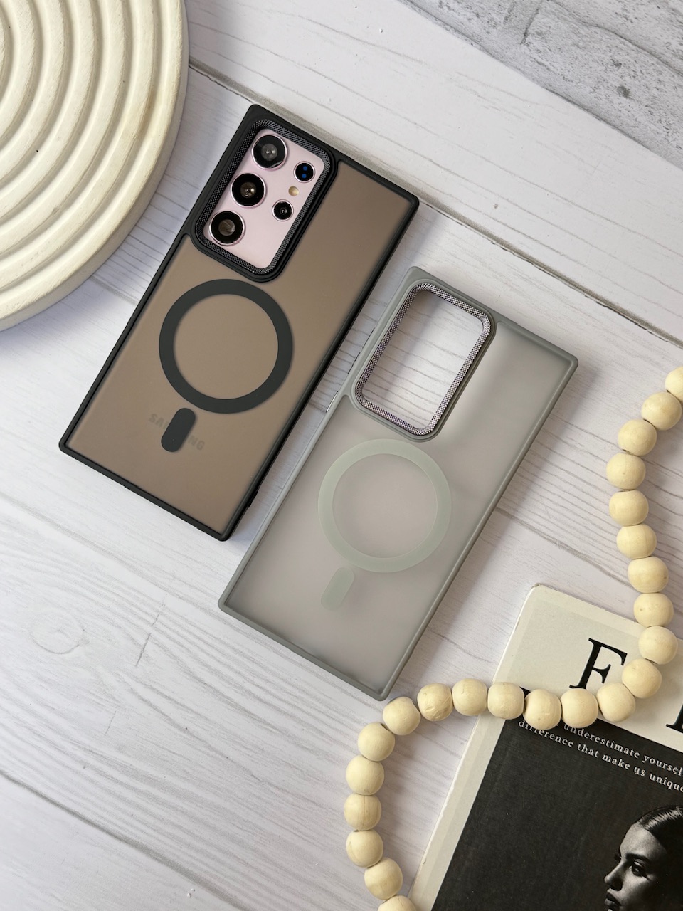 قاب لنز کربن مات مگ سیف آیفون و سامسونگ