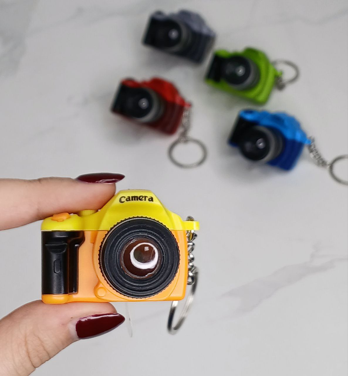 جاکلیدی دوربین عکاسی فلش دار رنگی