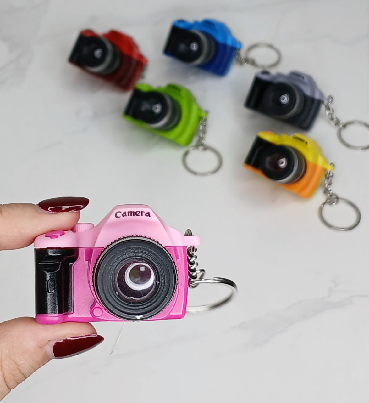 جاکلیدی دوربین عکاسی فلش دار رنگی