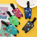 اتیکت سیلیکونی چمدان