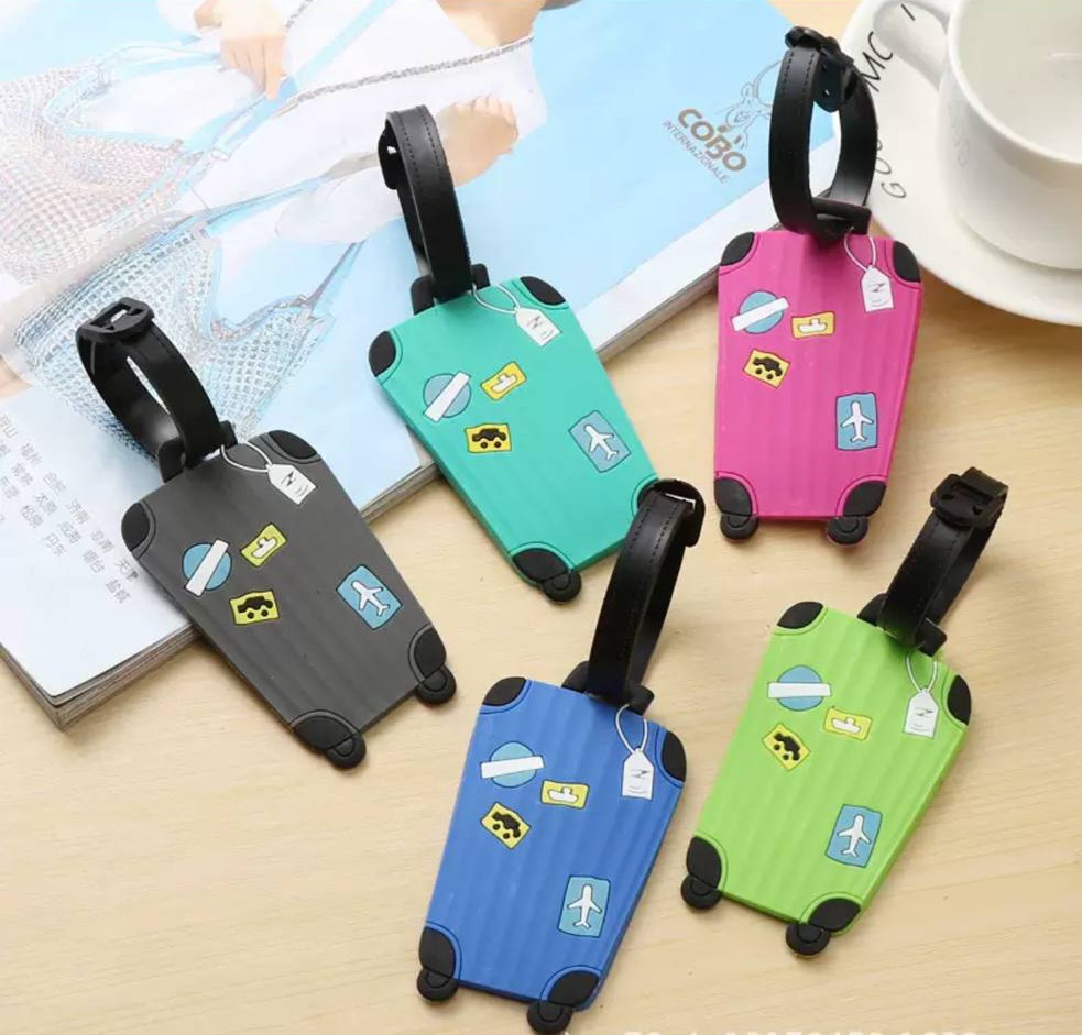 اتیکت سیلیکونی چمدان