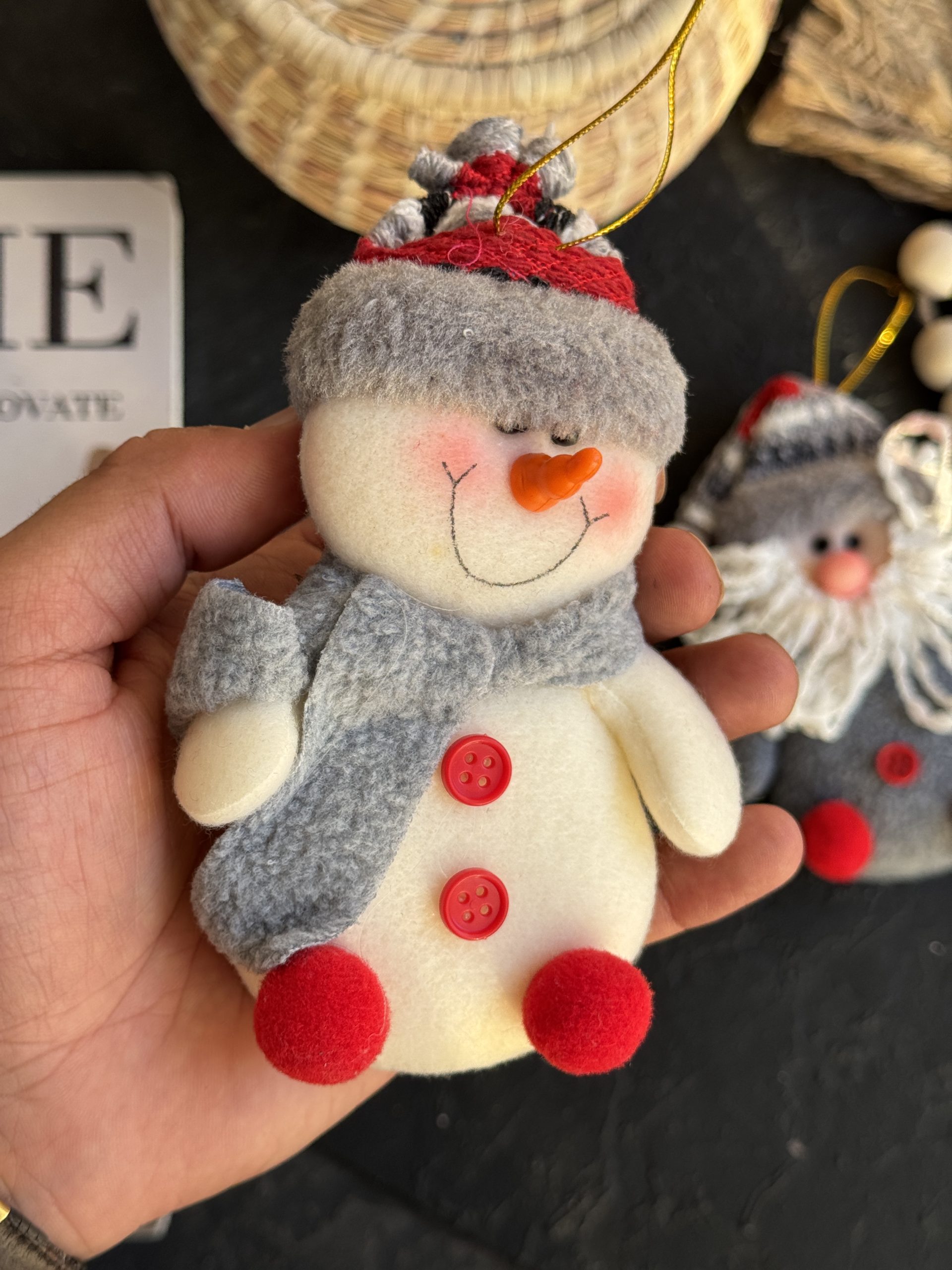 عروسک آویز کریسمسی